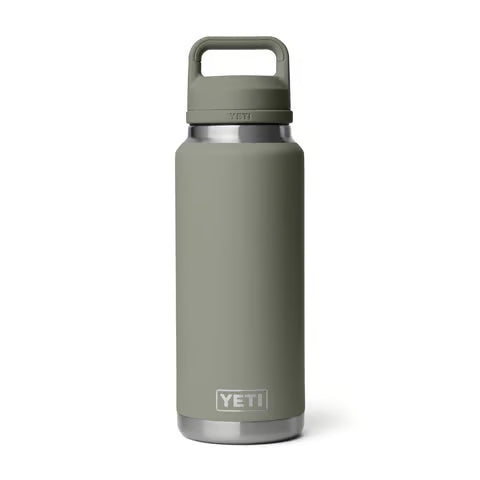 Yeti Rambler 36oz Bottle with Chug Cap - Pampa Green