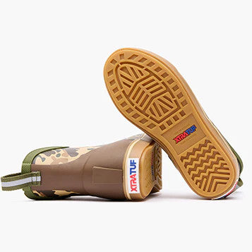 XTRATUF Toddler Boys' Ankle Deck Boot - Duck Camo