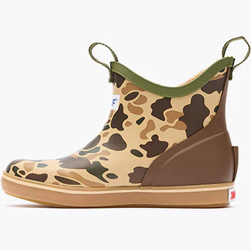 XTRATUF Toddler Boys' Ankle Deck Boot - Duck Camo