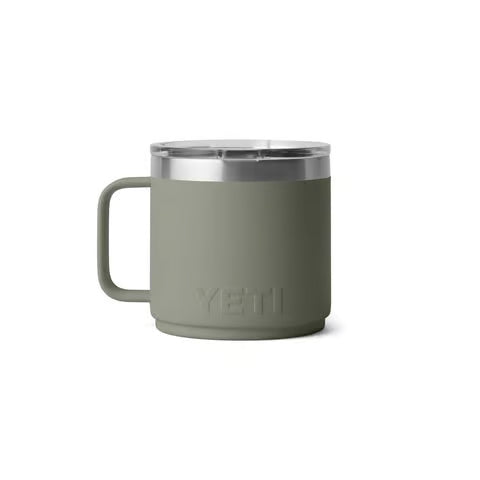 Yeti Rambler 14oz Ceramic Lined Stackable Mug - Pampa Green