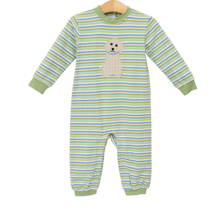 Trotter Street Kids Infant Boys Puppy Romper