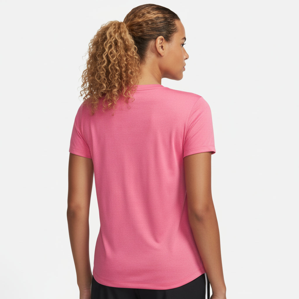 Under Armour Women's UA Tech Twist V-Neck Short Sleeve - Prime Pink/White