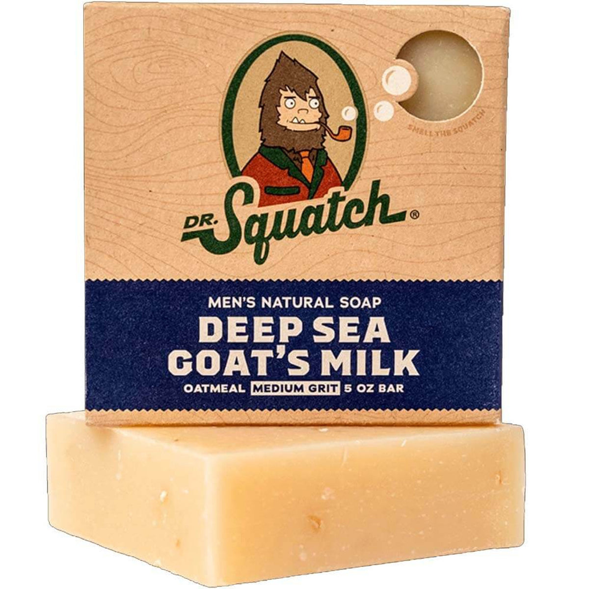 Dr. Squatch Deep Sea Goat's Milk Bar Soap