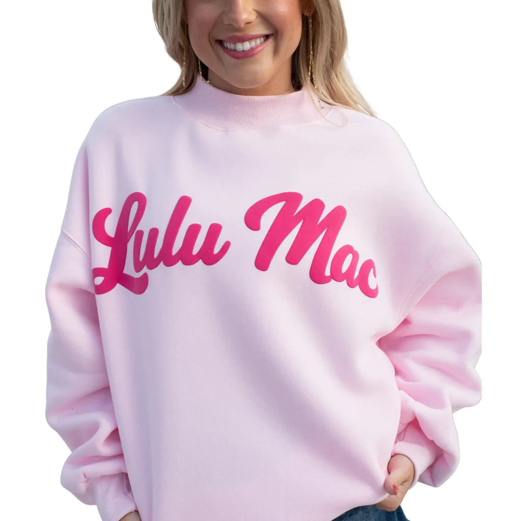 Lulu Mac Women's Mock Neck Sweatshirt