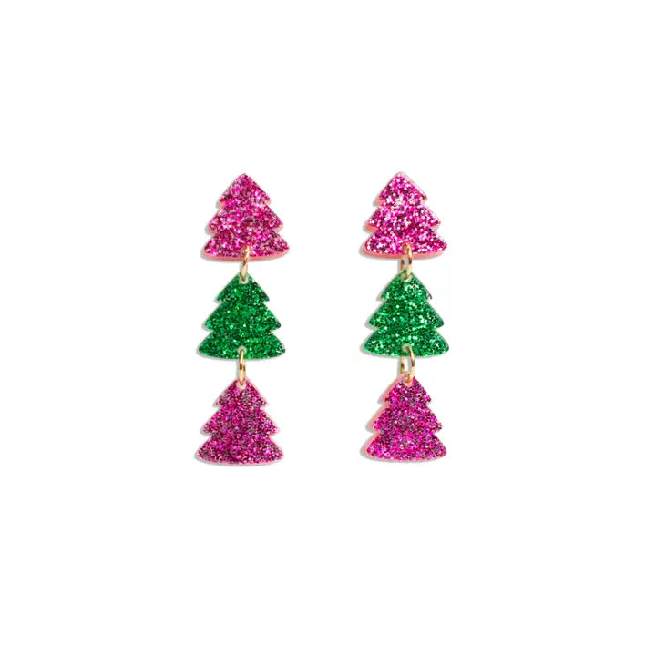 The Royal Standard Festive Trees Earring