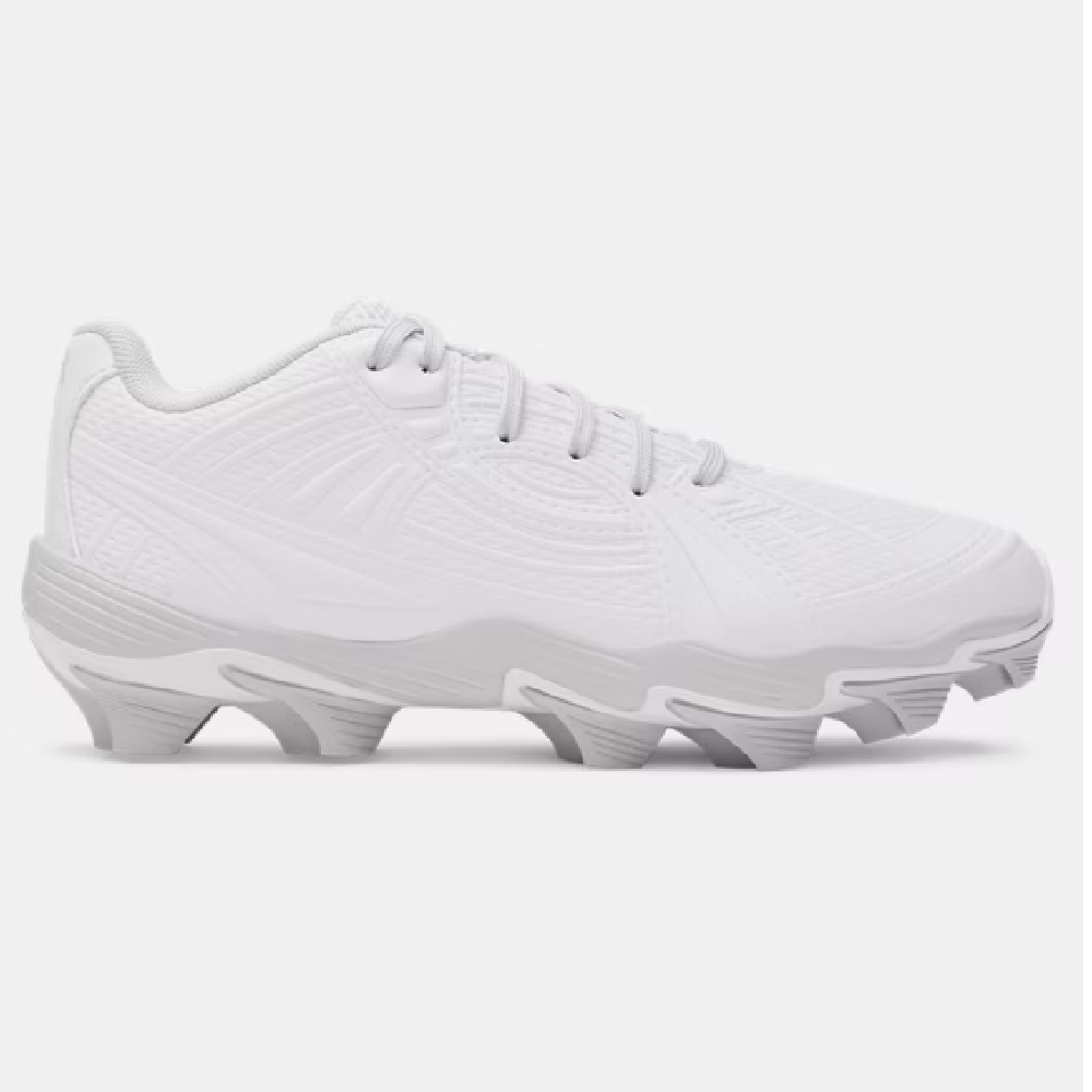 Under Armour Girl's Glyde Sola RM Softball Cleats - White
