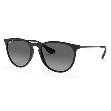 Ray-Ban Erika Polarized Sunglasses – Black Frame with Grey Gradient Lenses