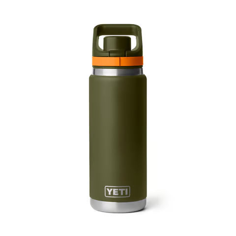 Yeti Rambler 26oz Bottle with Flip Chug Cap - King Crab Orange/Olive
