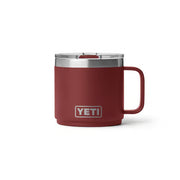 Yeti Rambler 14oz Ceramic Lined Stackable Mug with MagSlider Lid - Stag Red