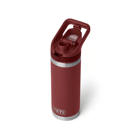 Yeti Rambler 18oz Bottle with Flip Chug Cap - Stag Red