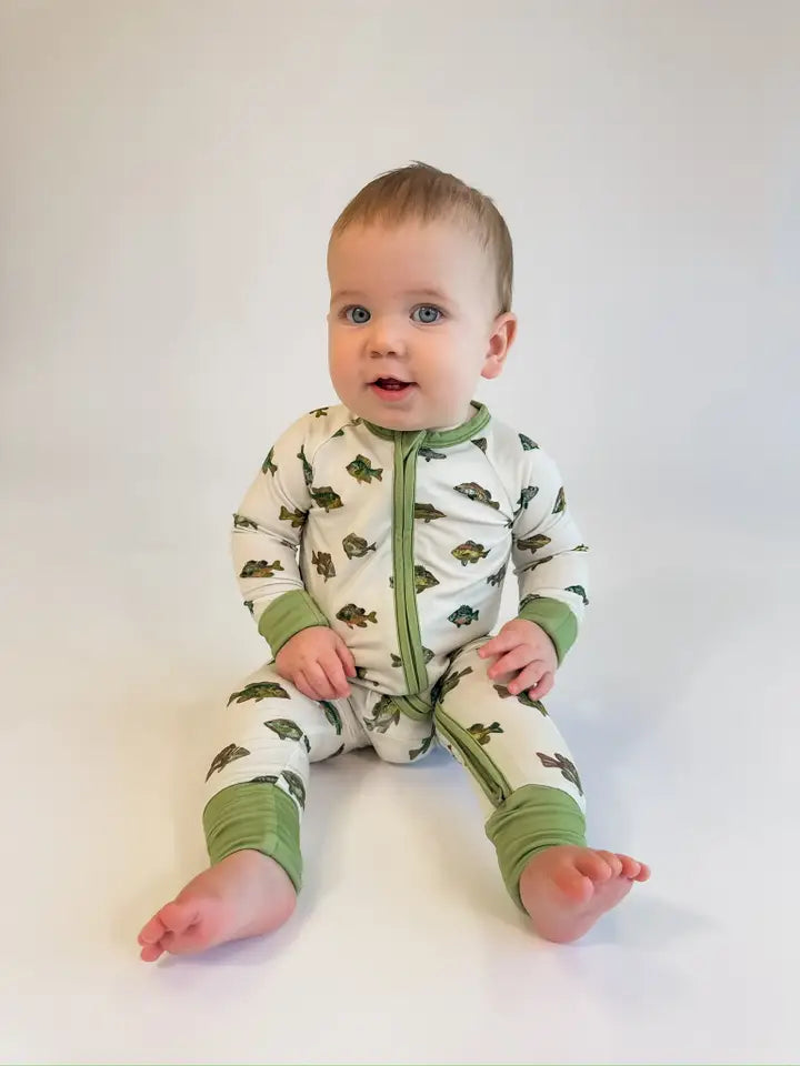 Goosies Infant Convertible Zip Pjs