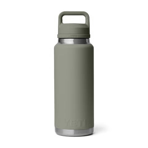 Yeti Rambler 36oz Bottle with Chug Cap - Pampa Green
