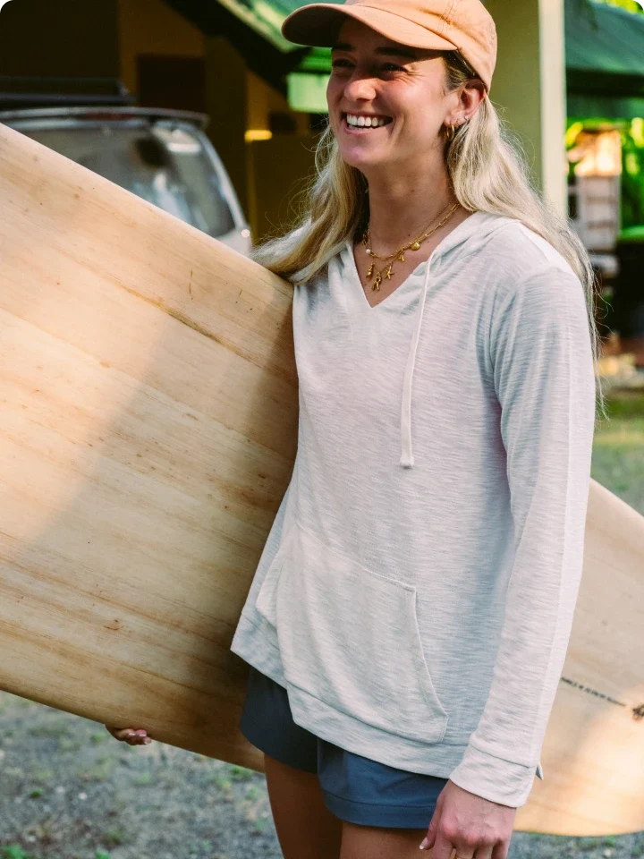 Free Fly Women's Bamboo Slub Hoodie