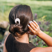 Teleties French Hair Pin - Almond Beige