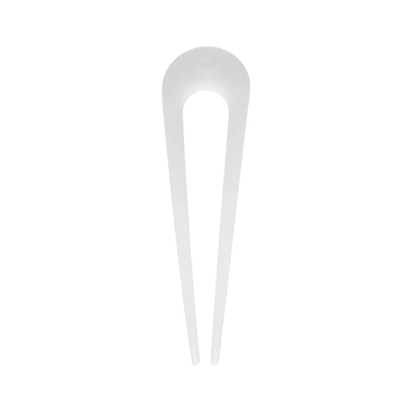 Teleties French Hair Pin - Coconut White