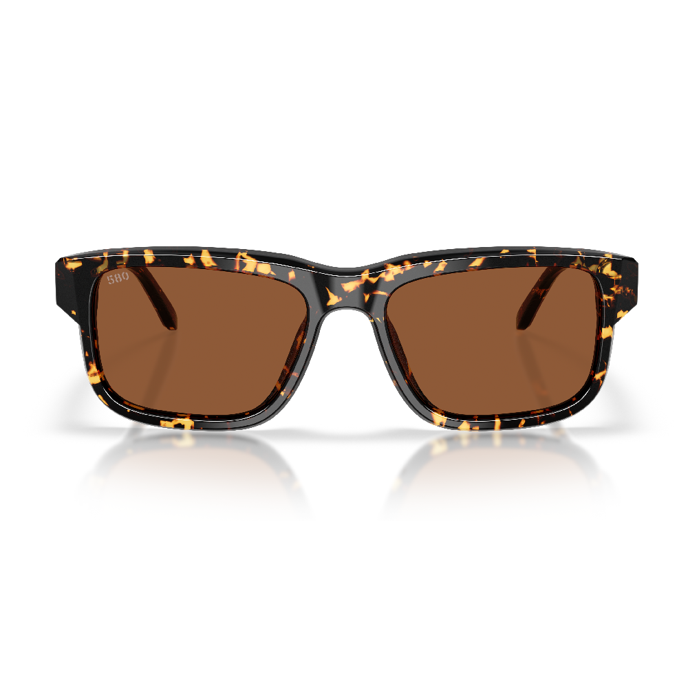Costa Del Mar Shipwreck Blue Mirror Sunglasses – Somos Blue Tortoise Frame with Copper Gradient Lens