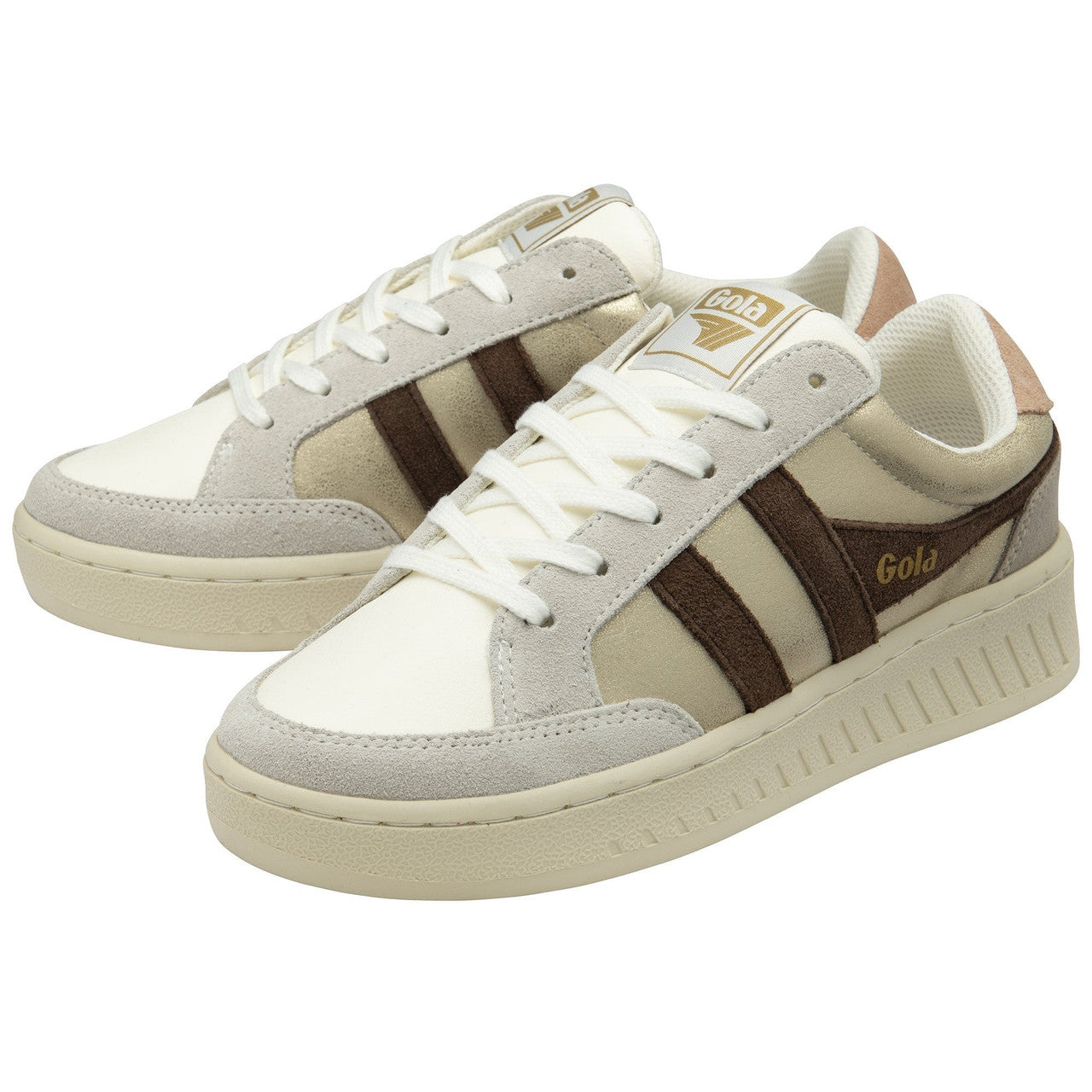 Gold/Cameo/Dark Brown