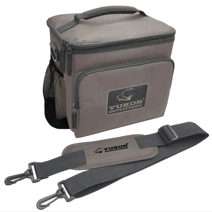 Yukon Outfitters Lunch Box - 8 Can Cooler - Grey/Black