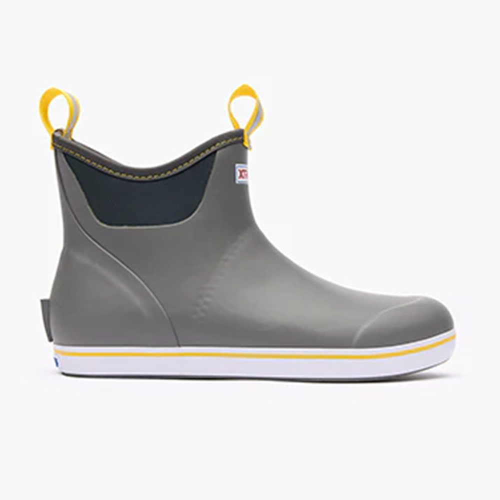 Xtratuf Men’s 6″ Gray Waterproof Ankle Deck Boot - Grey