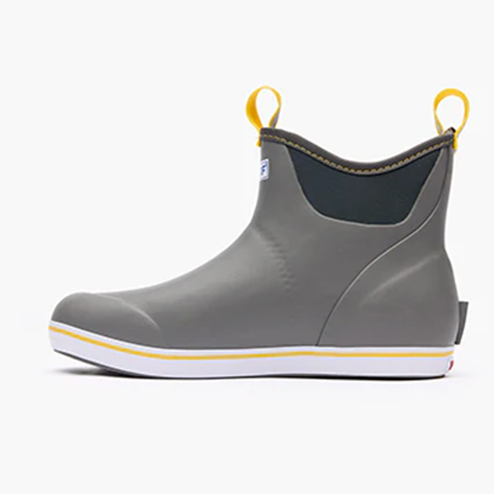 Xtratuf Men’s 6″ Gray Waterproof Ankle Deck Boot - Grey