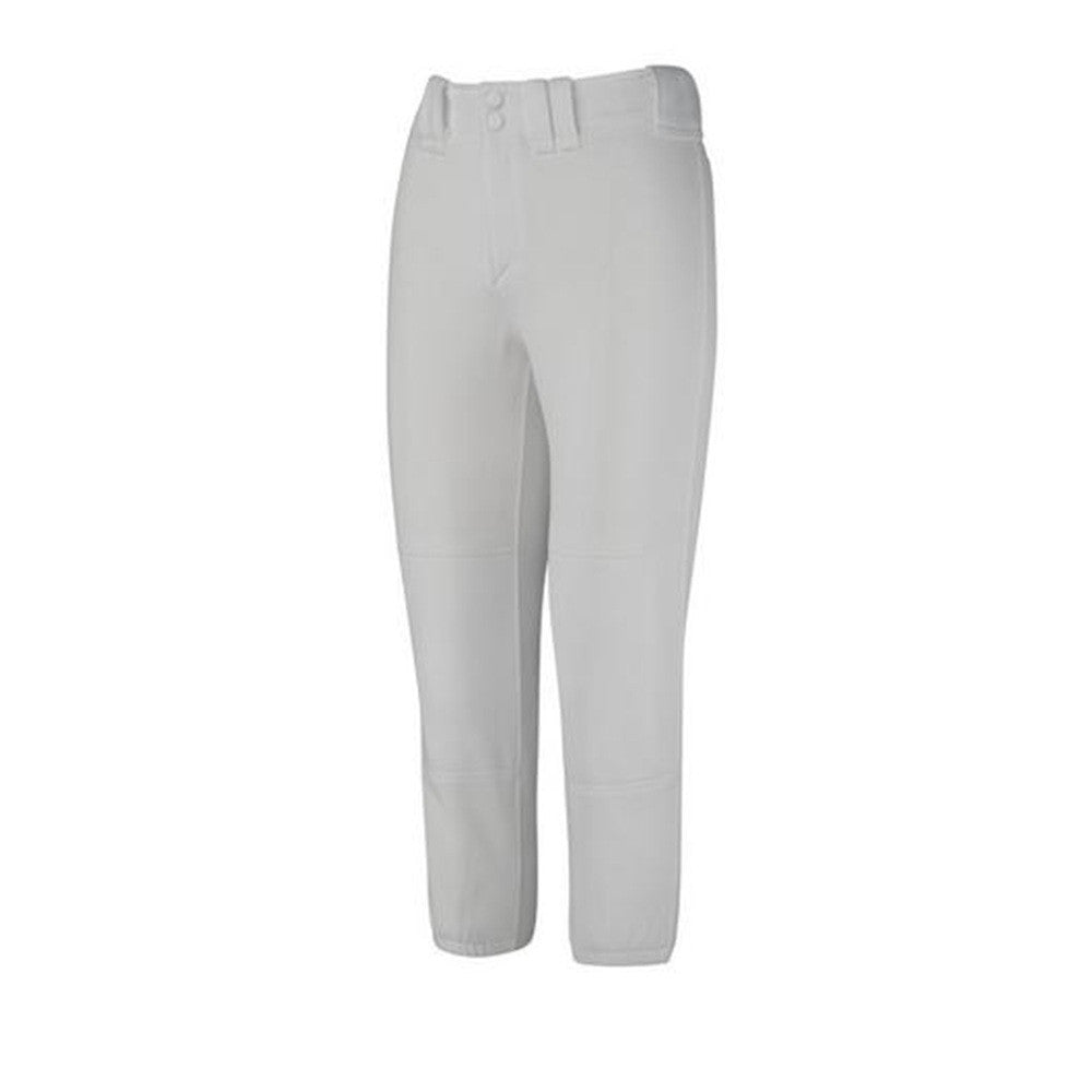 Mizuno Women’s Belted Softball Pant – Light Grey