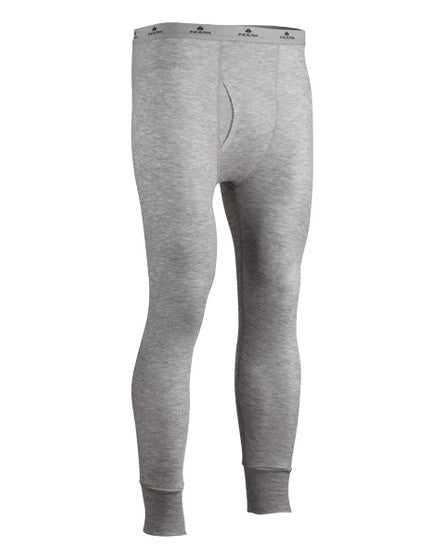Indera Men's 2 Layer Merino Performance Pant Grey