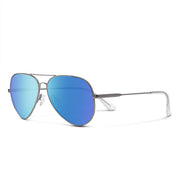 Suncloud Hard Deck Sunglasses - Gunmetal/Polarized Blue Mirror