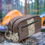 Zep-Pro Bass Old School Camo Toiletry Bag - Green/Gray