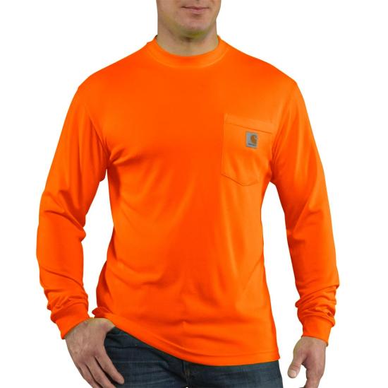 Carhartt Men's Force Color Enhanced Long Sleeve Shirt