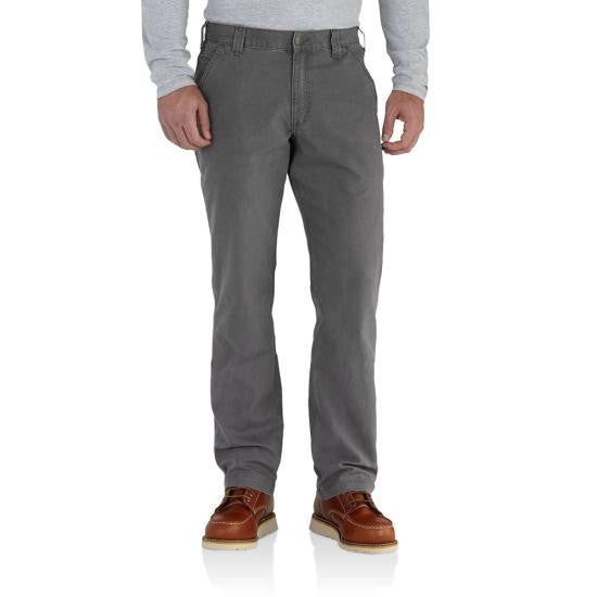 Carhartt Rugged Flex Relaxed Fit Canvas Work Pant - Gravel