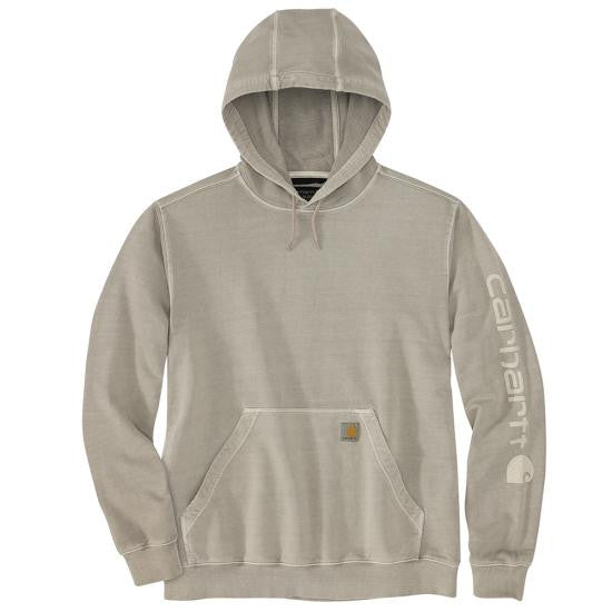 Carhartt Relaxed Fit Midweight Garment Dyed French Terry Graphic Sweatshirt - Greige
