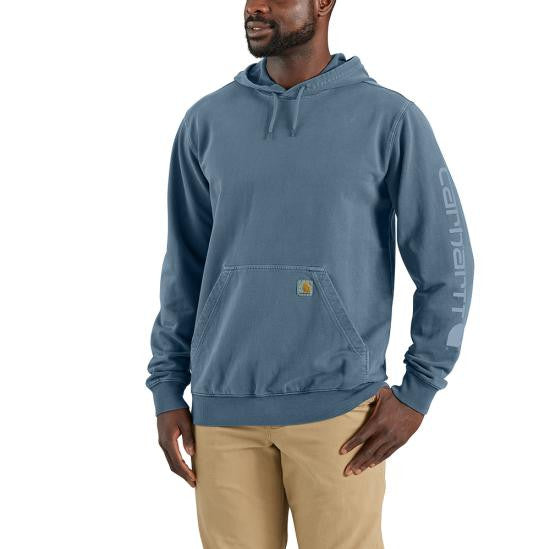 Carhartt Relaxed Fit Midweight Garment Dyed French Terry Graphic Sweatshirt - Thundercloud