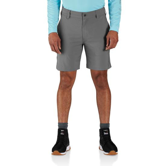Carhartt Force Sun Defender™ Relaxed Fit Short - 8 Inch - Steel