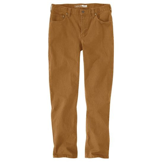 Carhartt Men's Rugged Flex Slim Fit Duck Tapered 5-Pocket Pant - Carhartt Brown