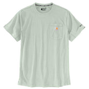 Carhartt Force Relaxed-Fit Midweight Short-Sleeve Pocket T-Shirt - Smoked Teal