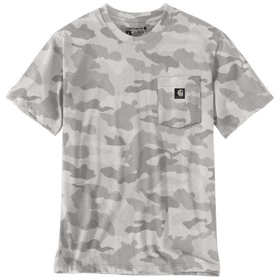 Carhartt Men's Irvine Relaxed Camo T-Shirt - Fossil Tan Camo