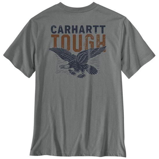 Carhartt Men's Irvine Relaxed Eagle T-Shirt - Weathered Ash Heather