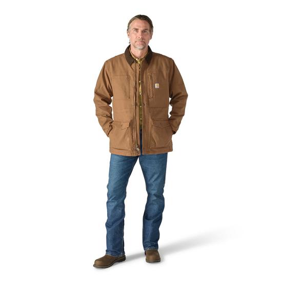 Carhartt Men's Montana Rugged Flex Duck Ranch Coat