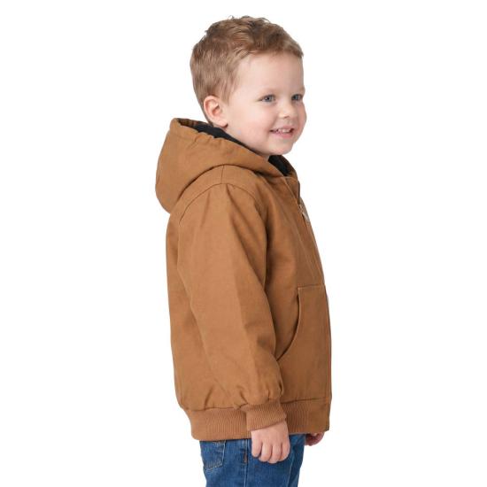 Carhartt Boys Canvas Insulated Hooded Active Jac