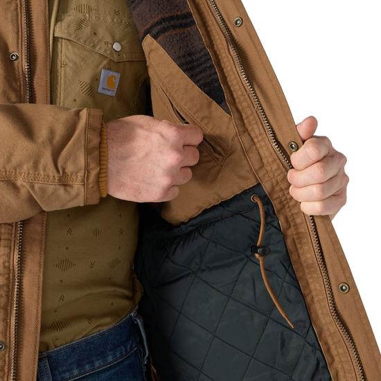 Carhartt Men's Montana Rugged Flex Duck Ranch Coat
