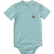 Carhartt Infant Short-Sleeve Pocket Bodysuit - Unisex - Yucca