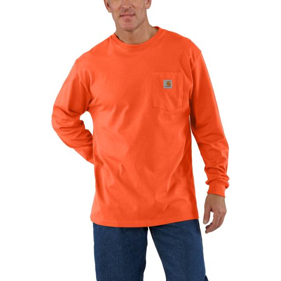 Carhartt Men's Dearborn Long Sleeve Pocket T-shirt