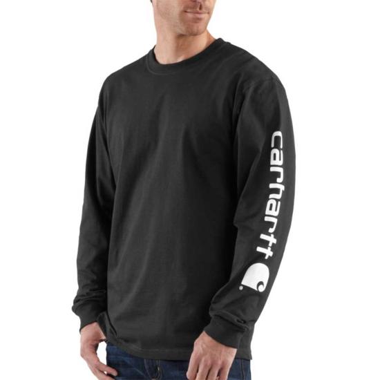 Carhartt Men's Long Sleeve Logo T-Shirt
