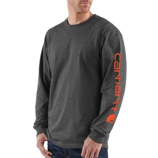Carhartt Men's Long Sleeve Logo T-Shirt
