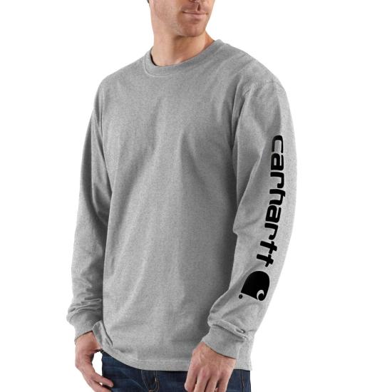Carhartt Men's Long Sleeve Logo T-Shirt