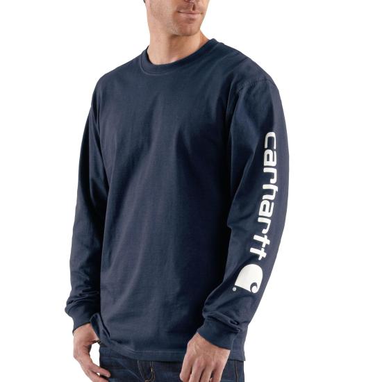 Carhartt Men's Long Sleeve Logo T-Shirt
