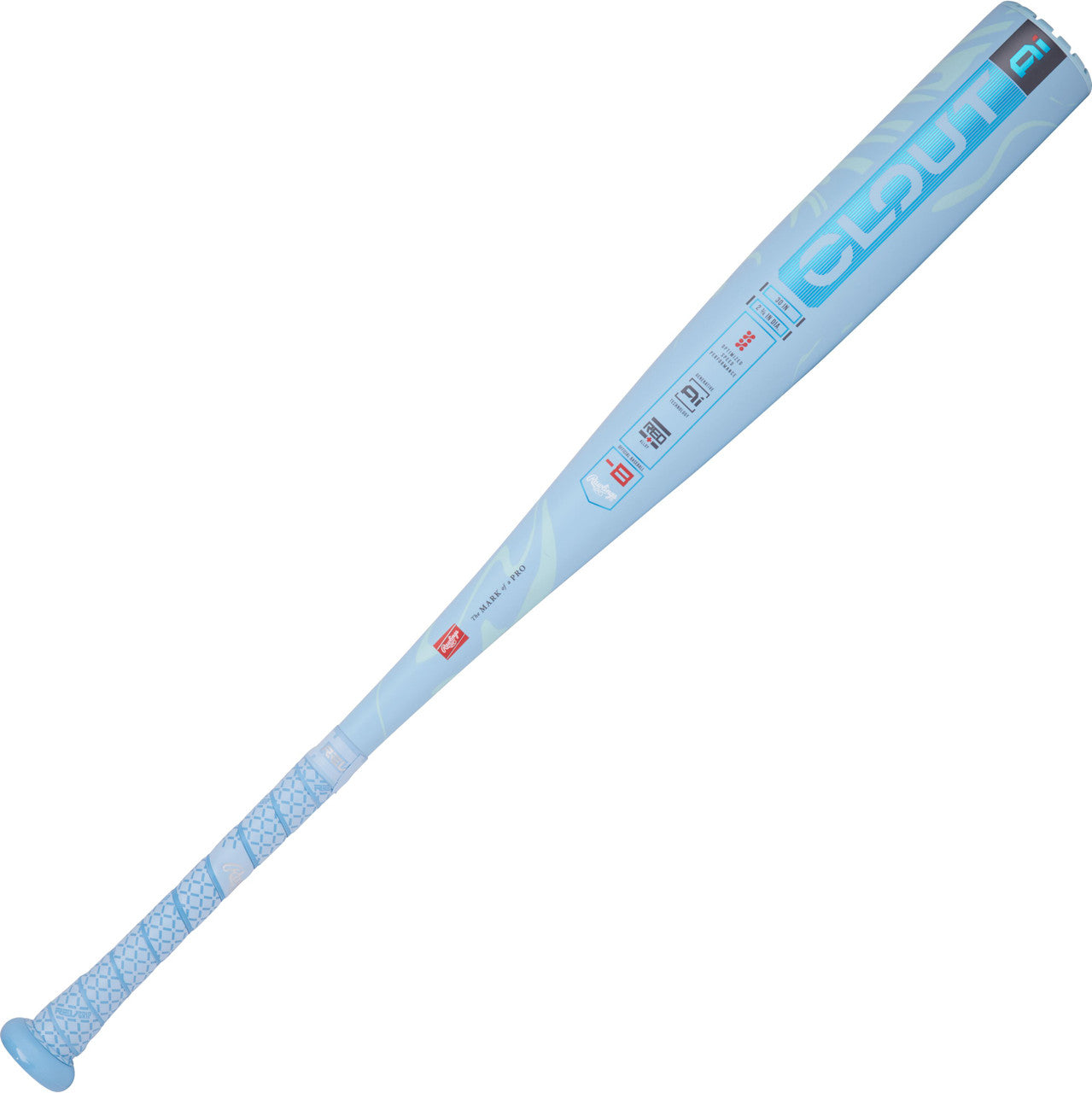 2025 Rawlings CLOUT AI BBCOR Baseball Bat – Model RBB5C