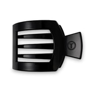 Teleties Jet Black Large Flat Square Hair Clip