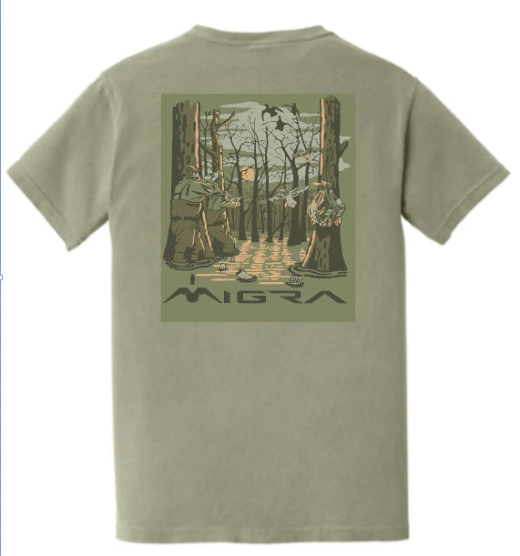 Migra Men's Timber Scene Pocket Tee