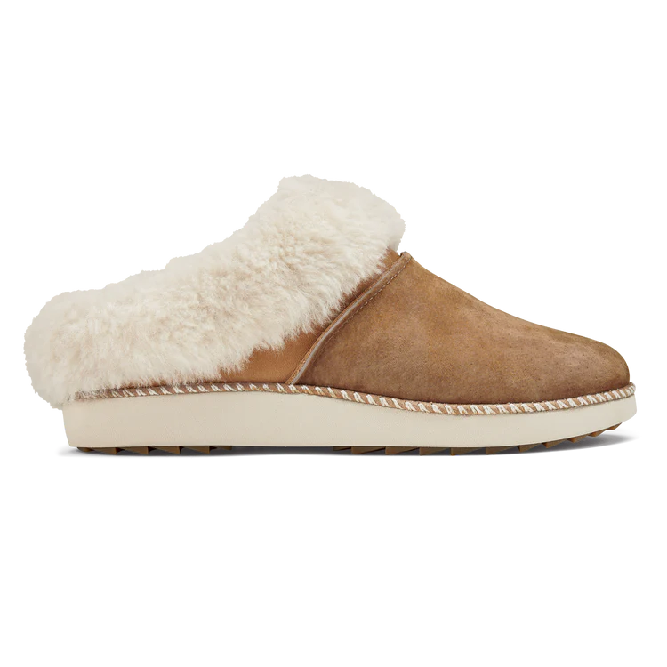 Olukai Women's Ku'i Slippers - Tan/Bone